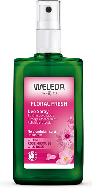 Weleda Дезодорант розовый, спрей, 100 мл, 1 шт. фото