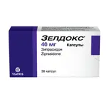 Зелдокс, 40 мг, капсулы, 30 шт. фото