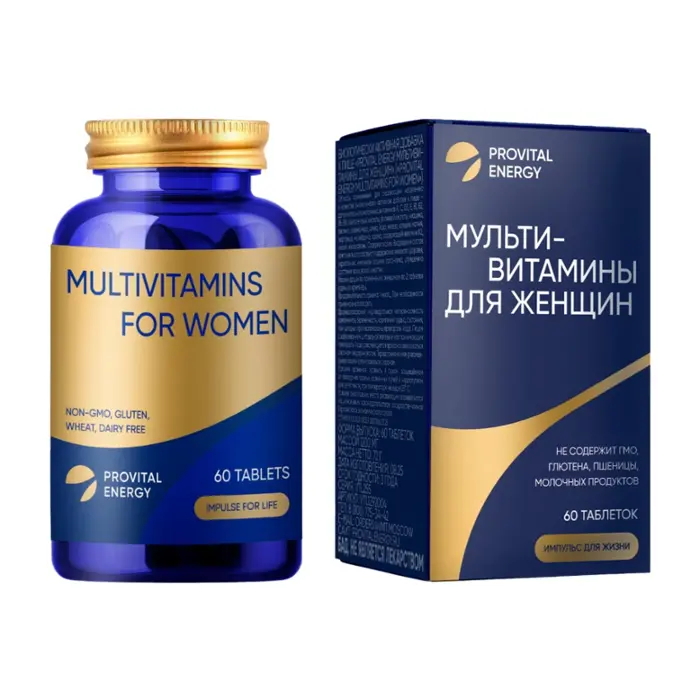 Provital Energy Мультивитамины для женщин, таблетки, 60 шт. фото