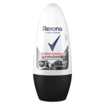 Rexona Антиперспирант Антибактериальная и Невидимая на черном и белом, дезодорант-ролик, 50 мл, 1 шт. фото 3
