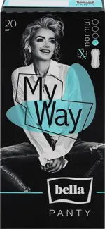 Bella Panty My way Sensitive Прокладки гигиенические ежедневные, прокладки ежедневные, 20 шт. фото 