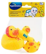 Курносики Набор игрушек для ванны Кря-Кря 6 мес+, 1 шт, арт. 25040 фото