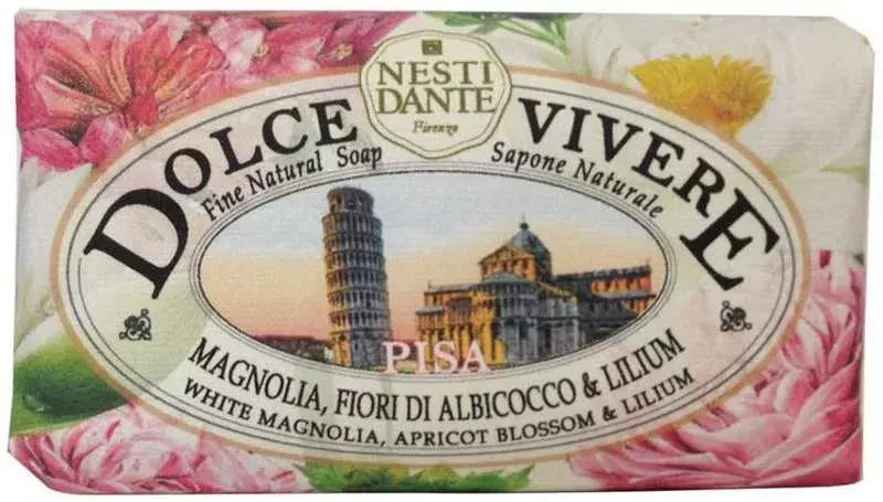 Nesti dante Мыло Пиза, мыло, 250 г, 1 шт. фото