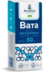 Амелия Вата Зиг-Заг нестерильная, 50 г, 1 шт. фото