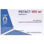 Регаст, 600 мг, таблетки, покрытые пленочной оболочкой, 30 шт. фото