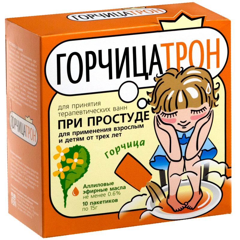 Горчичники-пакеты Горчицатрон для терапевтических ванн, порошок для наружного применения, 10 шт. фото