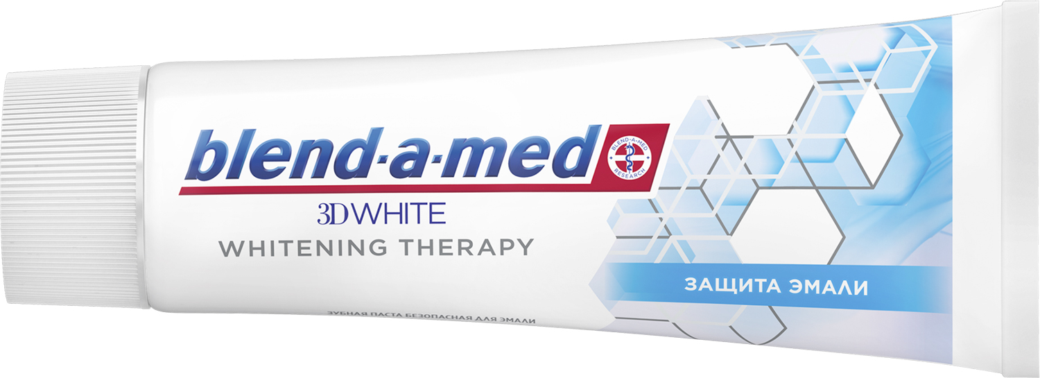 Blend-a-med 3d white whitening therapy Защита эмали, паста зубная, 75 мл, 1 шт, для чувствительных зубов фото