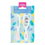 Lubby Набор расческа и щетка, 2 шт, 0+ мес, арт. 14342 фото