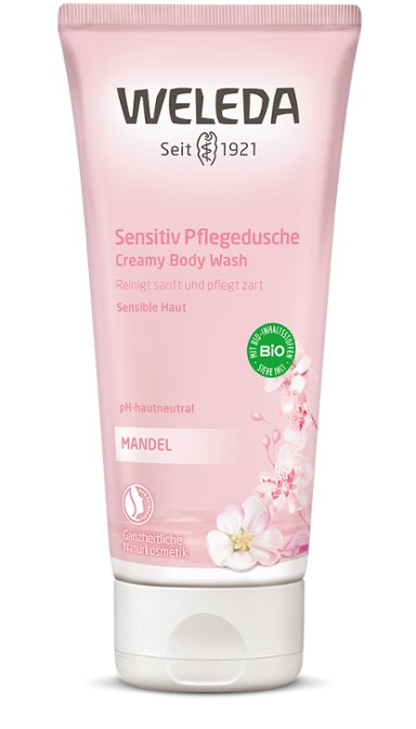 Weleda Mandel Крем-гель для душа деликатный, крем для душа, 200 мл, 1 шт. фото