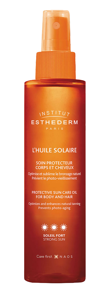 Institut Esthederm Suncare масло солнцезащитное для тела и волос с высокой степенью защиты при сильном солнце, масло, 150 мл, 1 шт. фото