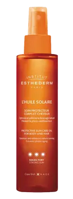 Institut Esthederm Suncare масло солнцезащитное для тела и волос с высокой степенью защиты при сильном солнце, масло, 150 мл, 1 шт. фото