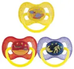 Canpol Space пустышка латексная круглая, 1 шт, цвет в ассортименте, 0-6 мес, арт. 23/221 фото