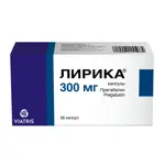 Лирика, 300 мг, капсулы, 56 шт. фото