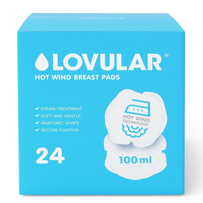 Lovular Hot wind Вкладыши лактационные, 24 шт. фото