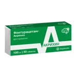 Фонтурацетам-Акрихин, 100 мг, таблетки, 30 шт. фото 2