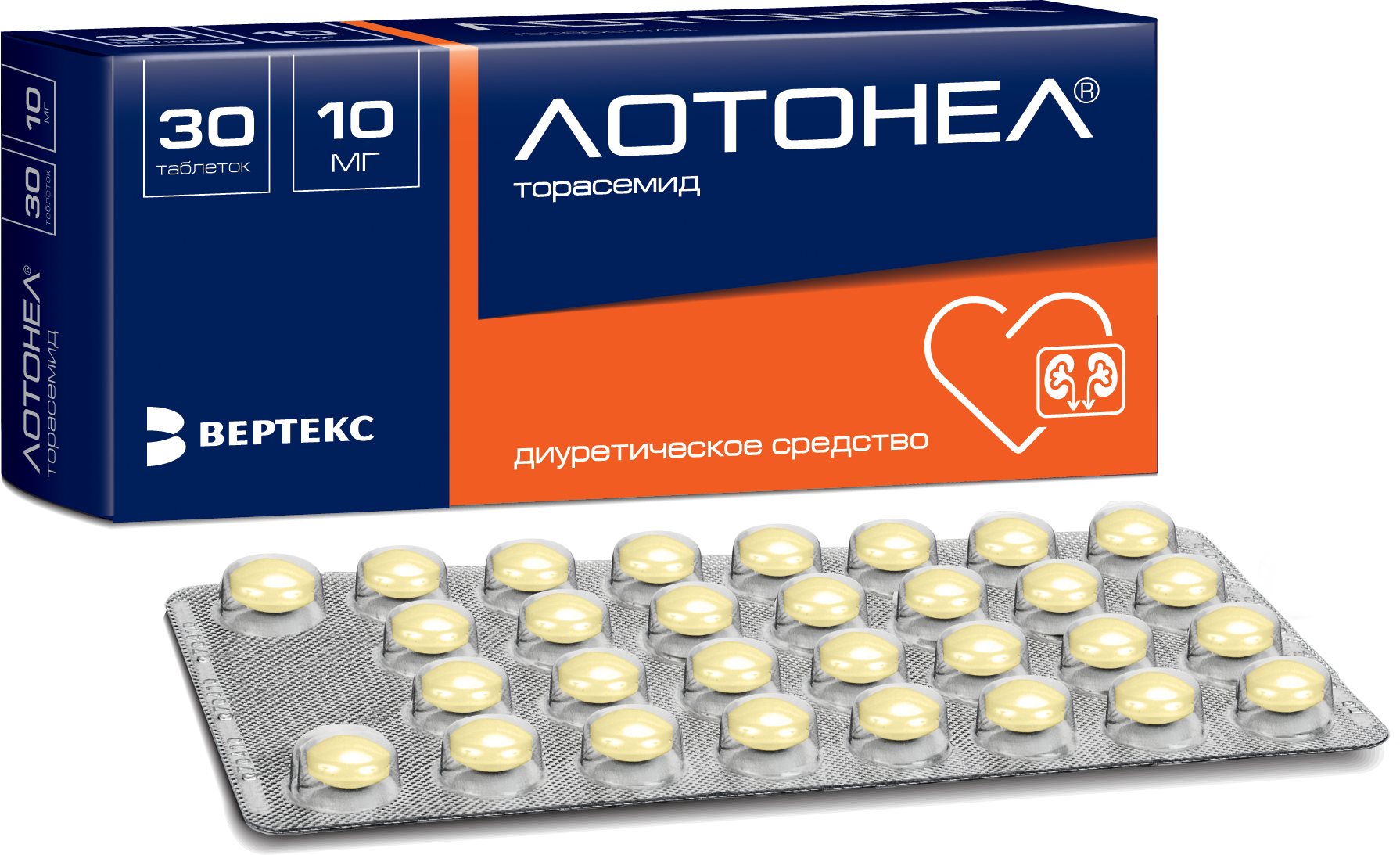 Лотонел, 10 мг, таблетки, 30 шт. фото