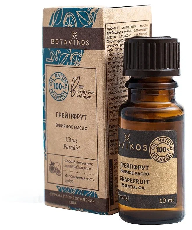 Botavikos Грейпфрут эфирное масло, масло эфирное, 10 мл, 1 шт. фото