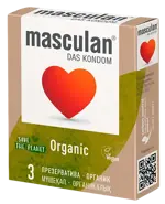 Masculan Organic, презервативы, 3 шт. фото