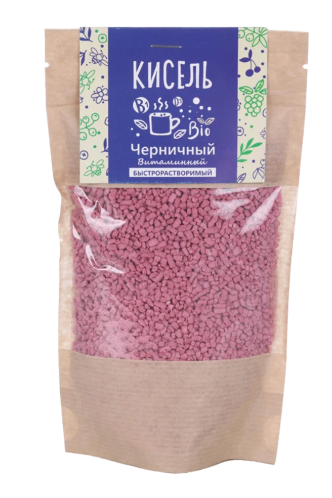 АлтайПлод Кисель витаминизированный, кисель, 140 г, 1 шт, черничный фото