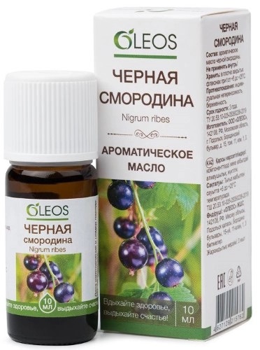 Oleos Черная смородина, масло эфирное, 10 мл, 1 шт. фото