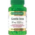 Natures Bounty Легкодоступное железо, 17 мг, капсулы, 60 шт. фото