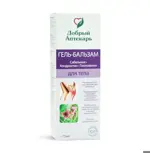 Добрый Аптекарь Гель-бальзам с глюкозамином, хондроитином и сабельником, гель-бальзам, 75 мл, 1 шт. фото