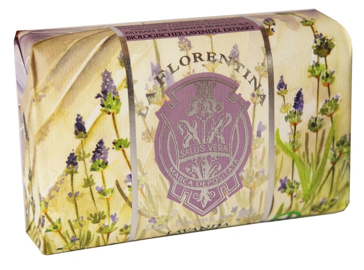 La Florentina Мыло туалетное, мыло твердое, 200 г, 1 шт, лаванда фото