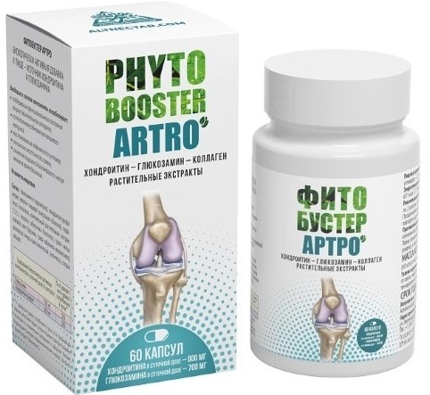 Фитобустер Артро, капсулы, 60 шт. фото