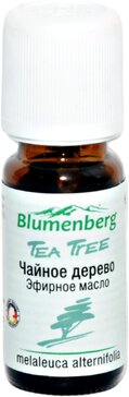 Blumenberg Масло эфирное масло Чайное дерево, масло эфирное, 10 мл, 1 шт. фото