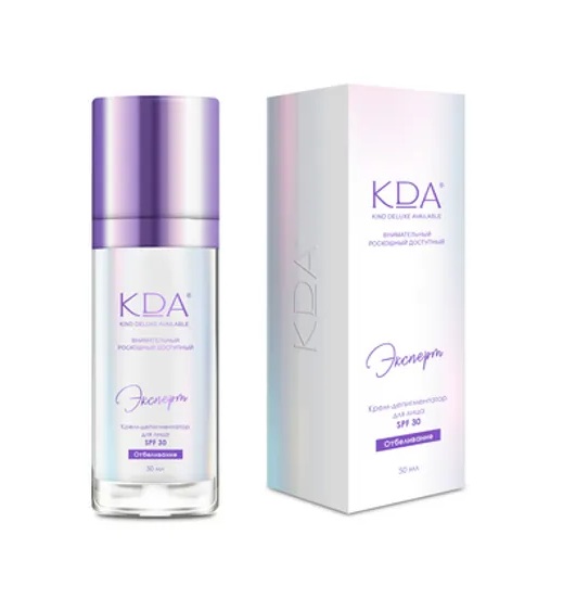 КДА Эксперт Крем-депигментатор для лица SPF 30, крем для лица, 50 мл, 1 шт. фото