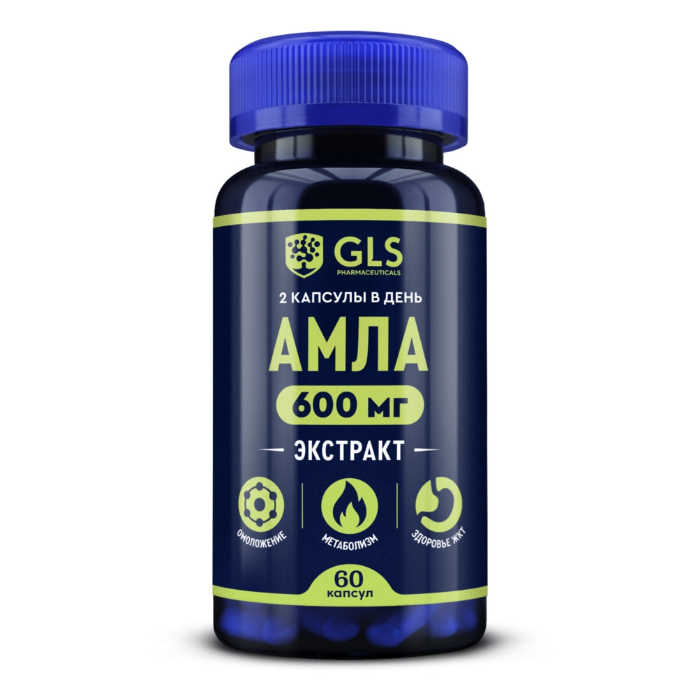 GLS Амла, 400 мг, капсулы, 60 шт. фото