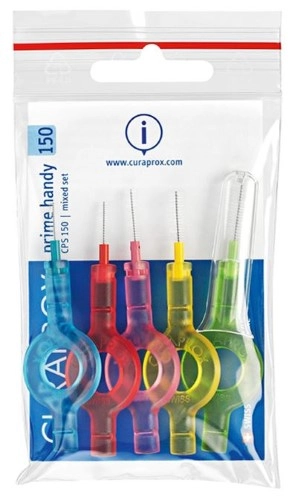 Curaprox CPS150 Набор 5 ершиков с держателем, 5 шт. фото