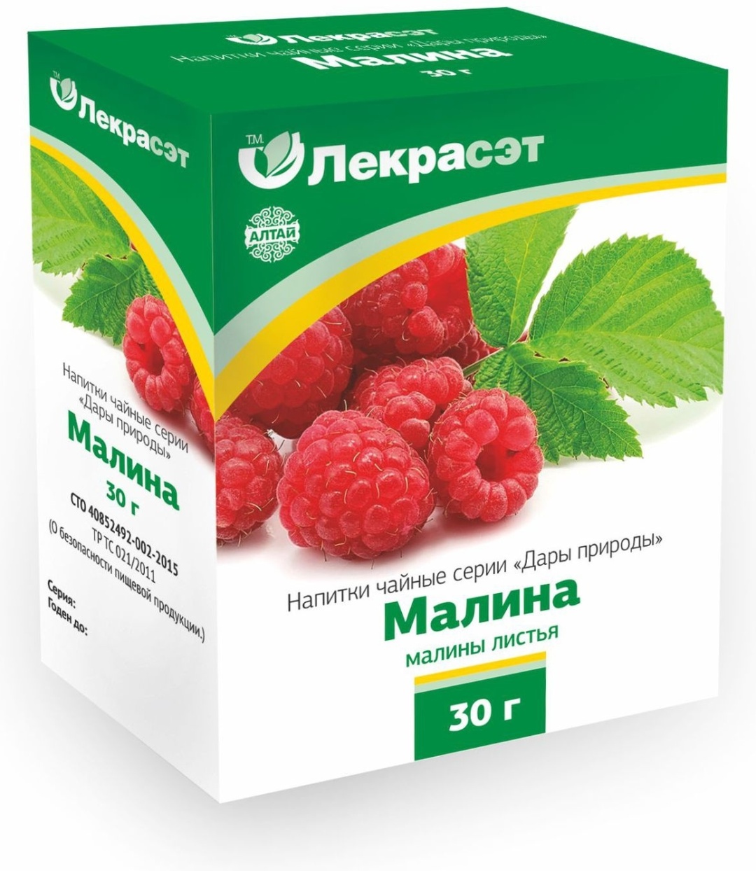 Малины листья, фиточай, 30 г, 1 шт. фото
