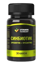 Синбиотик Пробиотик + Пребиотик, 430 мг, капсулы, 30 шт. фото