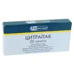 Цитрапак, таблетки, 20 шт. фото