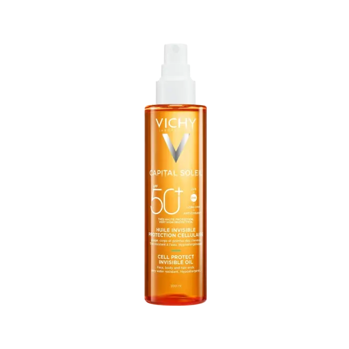 Vichy Capital Soleil масло солнцезащитное увлажняющее, масло, 200 мл, 1 шт, SPF 50 фото