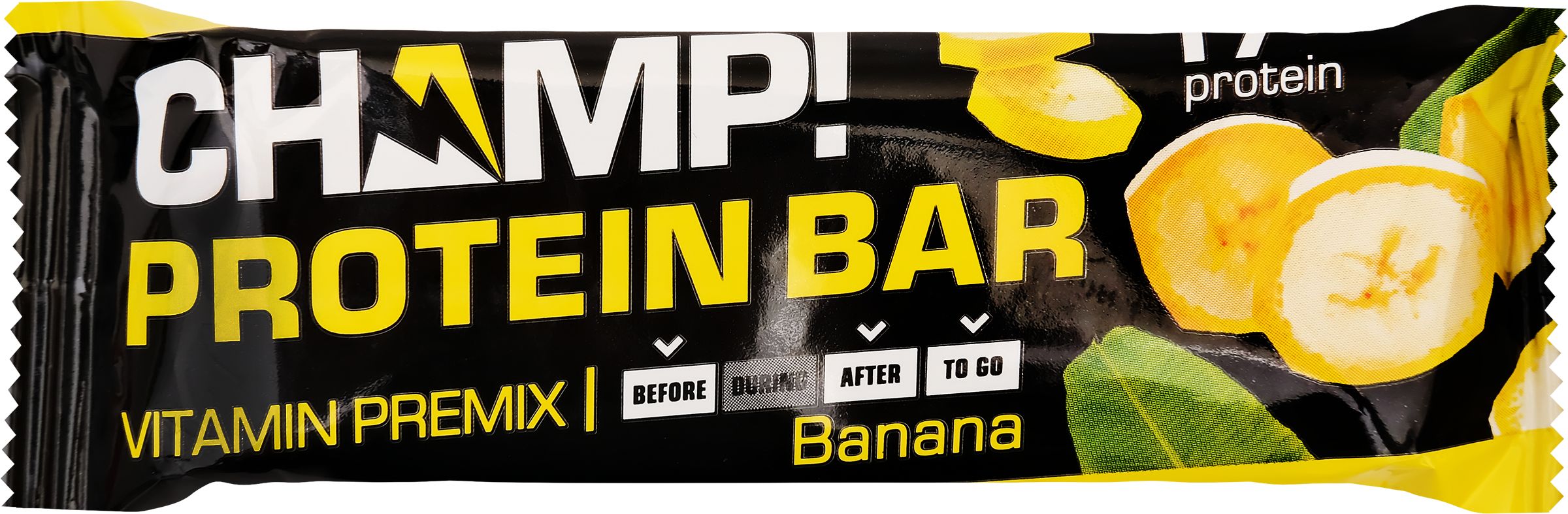 Champ батончик протеиновый, батончик, 45 г, 1 шт, банан фото