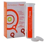 Актиферт-Гино, таблетки быстрорастворимые, 30 шт, апельсиново-лимонные фото 