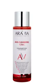Aravia Laboratories AHA-Cleansing тоник очищающий с АНА-кислотами, тоник для лица, 250 мл, 1 шт. фото