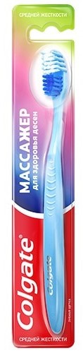 Colgate Зубная щетка Массажер, щетка зубная, 1 шт, средней жесткости фото 