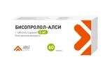 Бисопролол-АЛСИ, 5 мг, таблетки, 60 шт. фото