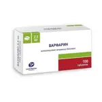 Варфарин Канон, 2.5 мг, таблетки, 100 шт. фото 