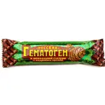 Гематоген Русский, плитка, 40 г, 1 шт, с кедровым орехом в глазури фото 