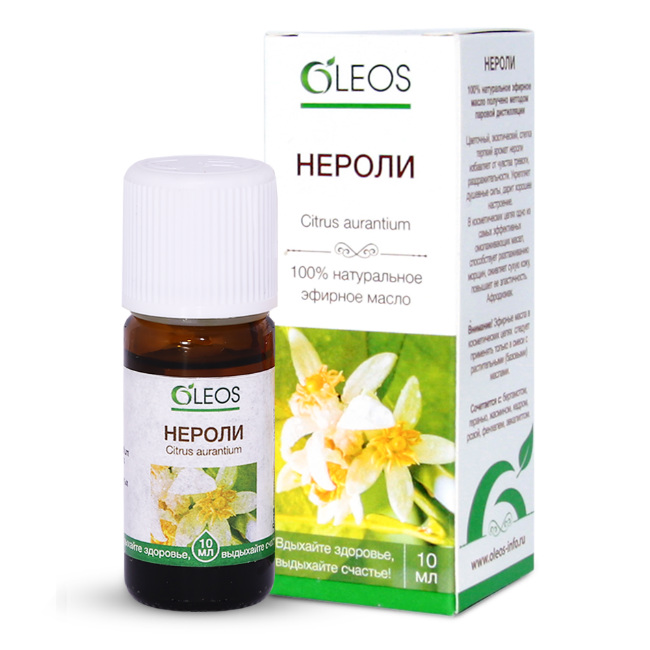 Oleos Нероли Масло эфирное, 10 мл, 1 шт. фото