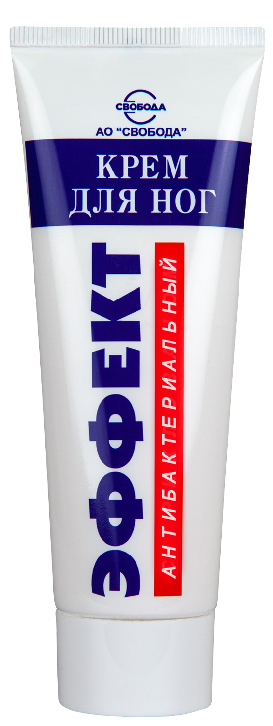 Эффект крем для ног антибактериальный, крем для ног, 80 г, 1 шт. фото