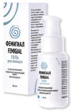 Фемигиал гель-смазка для женщин, гель, 50 мл, 1 шт. фото