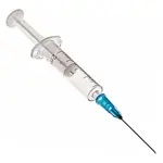 SFM Шприц инъекционный одноразовый 2-х компонентный, 2 мл, шприц в комплекте с иглой, 1 шт, 23G (0,6х30) фото