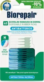 Biorepair Picks Regular Ершики стандартные одноразовые мягкие, ершики зубные, 40 шт. фото