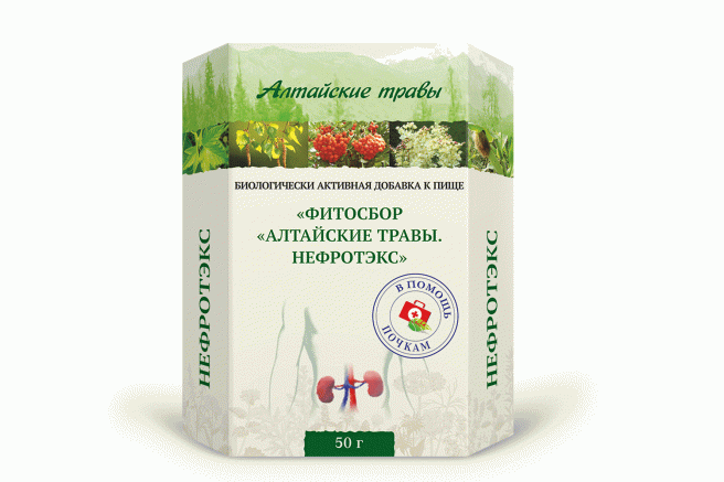 Алтайские травы Фитосбор Нефротэкс, фиточай, 1.5г, 20 шт. фото