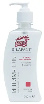 Силапант Гель для интимной гигиены с пантогематогеном, 360 мл, 1 шт. фото
